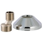 Отражатель, чашка для закрытия резьб 3/4" Valtec VTr.670.N.0504 средняя под смеситель + эксцентрик 1/2-3/4