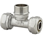 Тройник JIF  20x 3/4 нар х20 для металопластиковых труб 20-2.0 мм- фото6