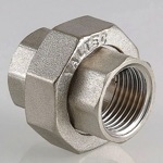 Муфта разъемная (американка) никелированная 1 1/4 внутр/внут Valtec