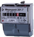 Счетчик электроэнергии однофазный МЕРКУРИЙ 201.7