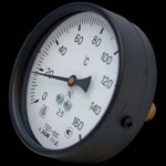 Термометр биметаллический ТБП-Т ЗТП осевой, до 120°С, корпус 100 мм, L=50 мм, присоединение G1/2?
