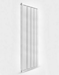 Радиатор вертикальный  Silver 1500 белый- фото