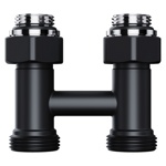 Узел нижнего подключения (бинокль) Royal Thermo Design прямой 1/2