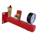 Группа безопасности котла AFRISO BSS 610 3 bar/ max 50 kw  арт. 9061000 присоединение 3/4- фото