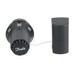 Термостатическая головка Danfoss с выносным капиляром  FTC 013G5081 черная , серая     RA-CLICK новое поколение для радиаторов- фото3