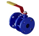 Кран стальной фланцевый Ду-25 Ру-16 L=127мм полнопроходной МАРШАЛ 11с67п 