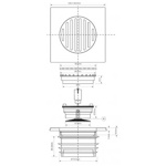 Душевой трап McAlpine MRFGC3SNRV-110- фото2