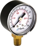 Манометр сантехнический RBM Радиальный 1/8 0-16 Bar d40
