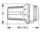 Термостатическая головка Danfoss RTR-C 7070  013G7070 клик  для кранов RTD-N, RTD-G новое поколение- фото5