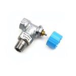 Кран термостатический угловой 3/4 резьба 30*1,5 Giacomini R401- фото2