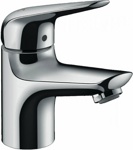 Смеситель для умывальника Hansgrohe Novus 70   71020000 с донным клапаном- фото