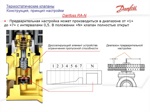 кран термостатический прямой 3/4  Danfoss RA-N 15 3/4  013G3904 специально для двухтрубных систем (красный колпачек)- фото6