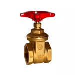 Задвижка клиновая Giacomini R55 Ду15 Ру16 внутренняя резьба, латунная- фото